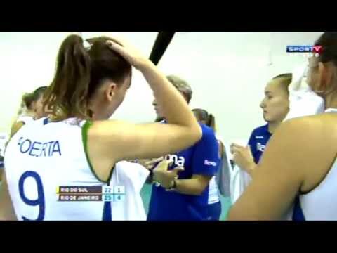 RIO DO SUL/EQUIBRASIL X REXONA-ADES/RIO - SUPERLIGA FEMININA 2014/15