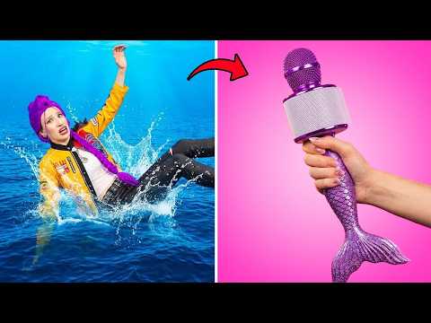 KPop Demon Hunter Vs Mermaid GUARD 💜 KPop Demon Hunters makeover in Real Life