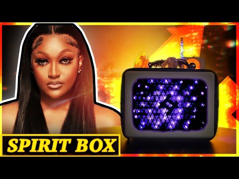 SHANQUELLA ROBINSON Spirit Box - What She Says is CHILLING! “Bunch of SNAKES”