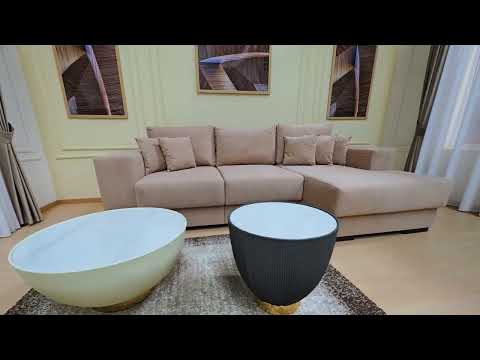 Colțar Extensibil Boston Bej Deschis - Vega 05 Stânga 1