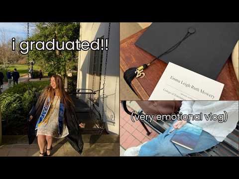 COLLEGE GRADUATION VLOG - vlogmas week 2
