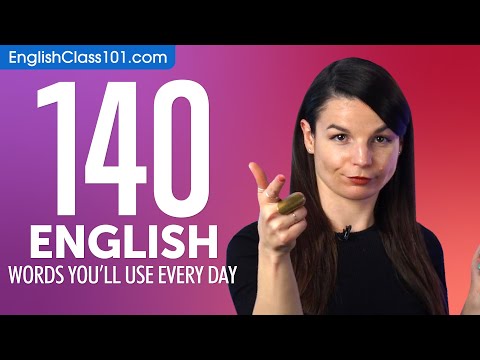 10 English Words You ll Use Every Day Basic Vocabulary 41