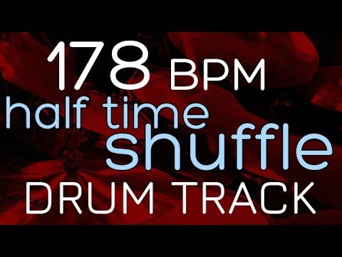 Half Time Shuffle - 178 BPM - DRUM TRACK