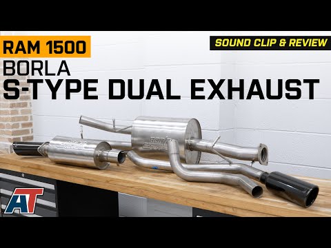 2019-2025 3.6L RAM 1500 Borla S-Type Dual Exhaust System Review & Sound Clip