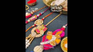 Rakhi Collection on iTokri - Send Rakhi - Buy at iTokri.com #handmaderakhi