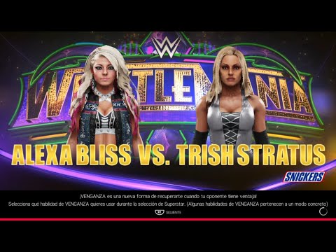 WWE 2k19: Alexa Bliss vs. Trish Stratus.