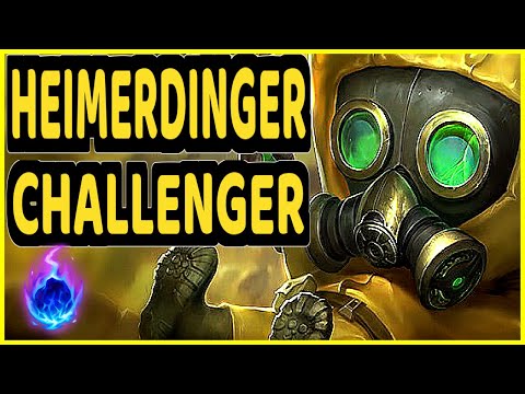 DEáDLY (HEIMERDINGER) - CHALLENGER GAMEPLAY - EUW