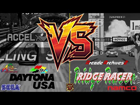 2025 - Daytona USA VS Ridge Racer (Fullscreen) - XBOX Series* 3,2,1 GO!