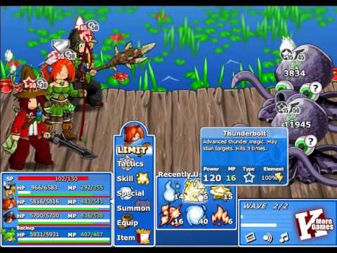 Epic Battle Fantasy 4 - Epic Blind Run! - Part 20, Everything Must Burn