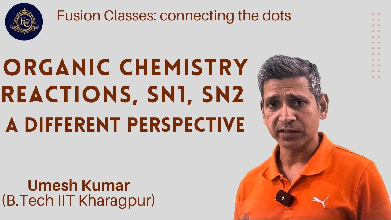 Organic chemistry reactions, SN1, SN2 a different perspective