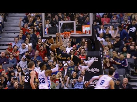 Raptors Highlights: Powell Attacks the Rim - April 2, 2017