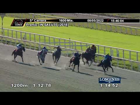 08/05/2022 – Hipodromo Maroñas – Carr 5 – IN SALUTE (2018)