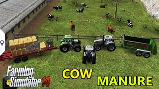 Fs14 Farming Simulator 14 - COW MANURE Timelapse