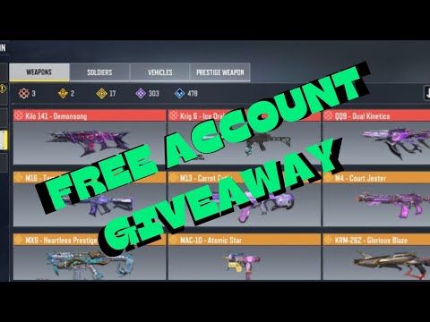 CODM ACCOUNT GIVEAWAY #FREE (Instructions are in the Description 👇).