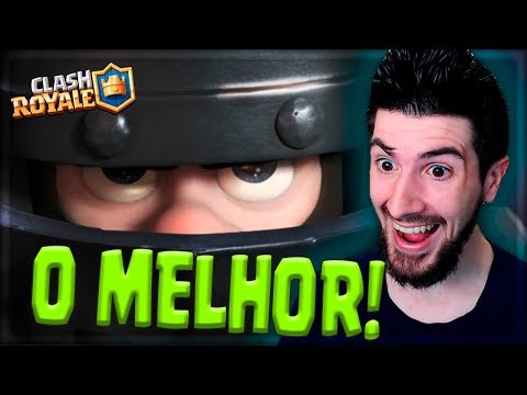 O MELHOR DECK DE MEGACAVALEIRO ATUALMENTE NO CLASH ROYALE!