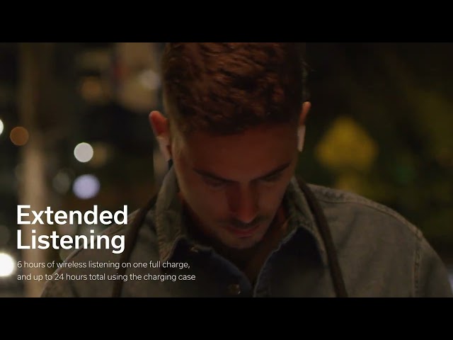 Denon AH-C830NCW Bluetooth-Kopfhörer mit aktiver Geräuschunterdrückung in Schwarz video