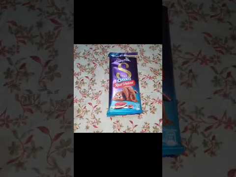 Dairy Milk Oreo Red Velvet Cadbury#shorts#chocolate