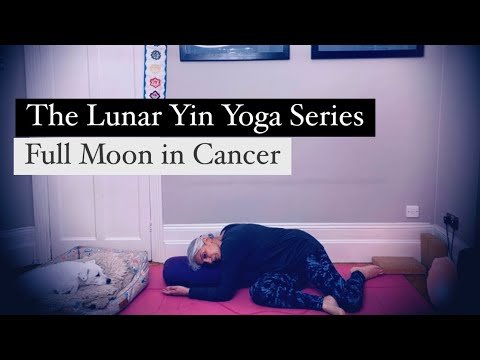 The Lunar Yin Yoga Series : Full Moon in Cancer