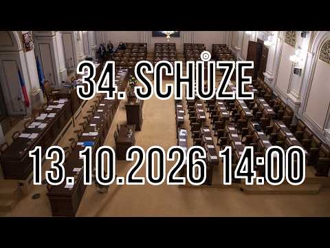 Robert Králíček předkládá jménem koaličních klubů návrh programu schůze