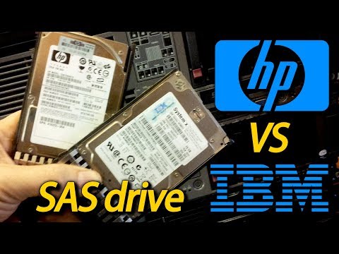 Ho montato un hard disk IBM su un server HP