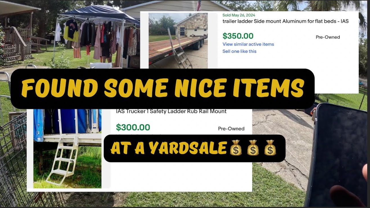 Nice finds at a Yardsale..