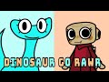 Dinosaurs Go Rawr Ft Shelly Cyan Rainbowfriends Dandysworld Fyp Animation