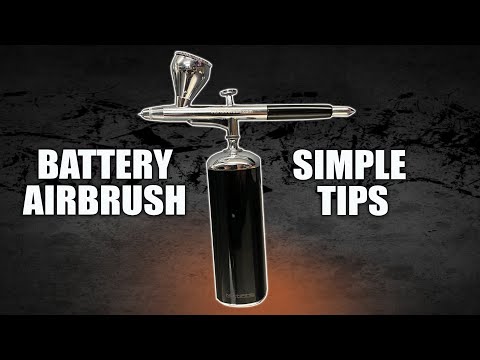Cordless Airbrush basic Beginner Tips