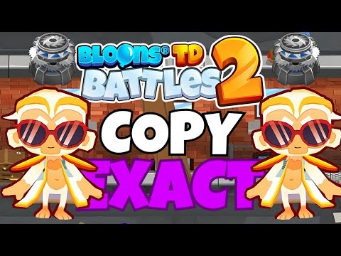 I copied my Opponents most RECENT STRATEGY (Bloons TD Battles 2) *INSANE*