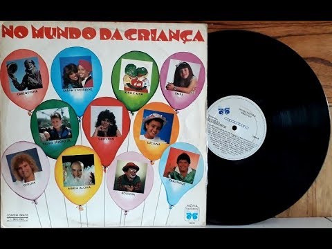 No Mundo da Criança - Coletânea Infantil - (Vinil Completo - 1986) - Baú Musical