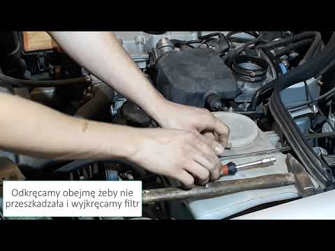 Sposób na odkręcenie filtra oleju.
