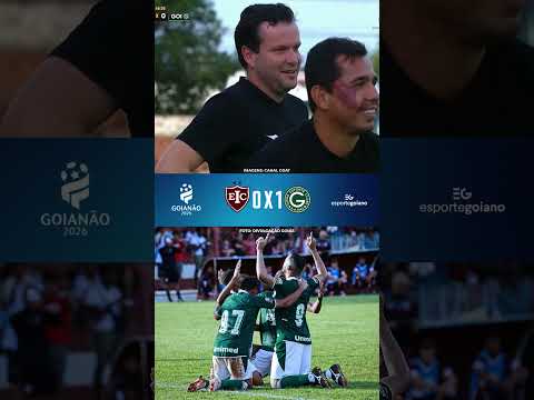 GOL | INHUMAS 0X1 GOIÁS | GOIANÃO 2026