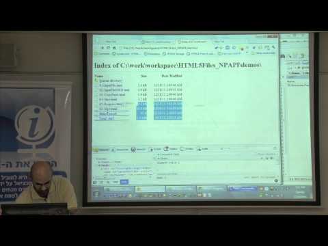 HTML5 File API, File System API + NPAPI