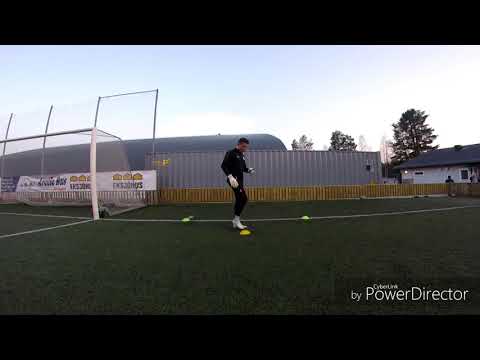 Drop-Step and Handling | Professional Goalkeeper Training Session | Ryan Sandell - Morön BK