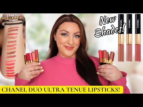 CHANEL LE ROUGE DUO ULTRA TENUE LIPSTICKS | Swatching 15 Shades!