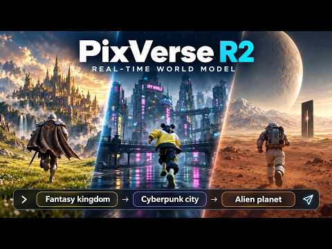 Meet PixVerse R2: A Real-Time World Model That Responds to You
