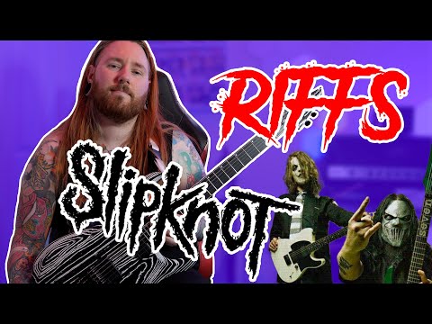 Heavy Slipknot Guitar Riff Medley!