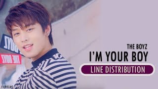 THE BOYZ (더보이즈) - I&#39;m Your Boy | Line Distribution