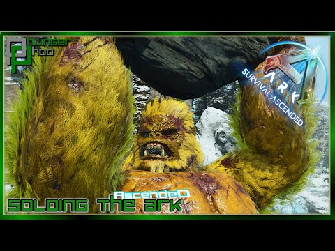 Defeating the Frozen King - Megapithecus Fight - Soloing the Ark Ascended S2E50