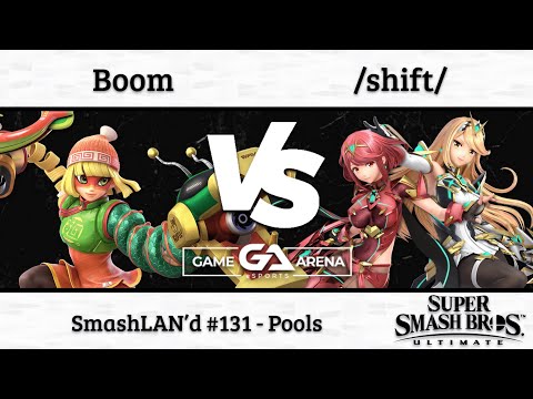 SmashLAN'd 131: Boom (Min Min) vs. /shift/ (Pyra Mythra) - Pools