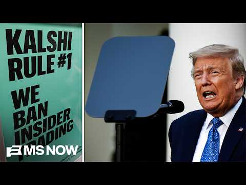 Trump teleprompter operator made over $90K betting on speeches, Kalshi says