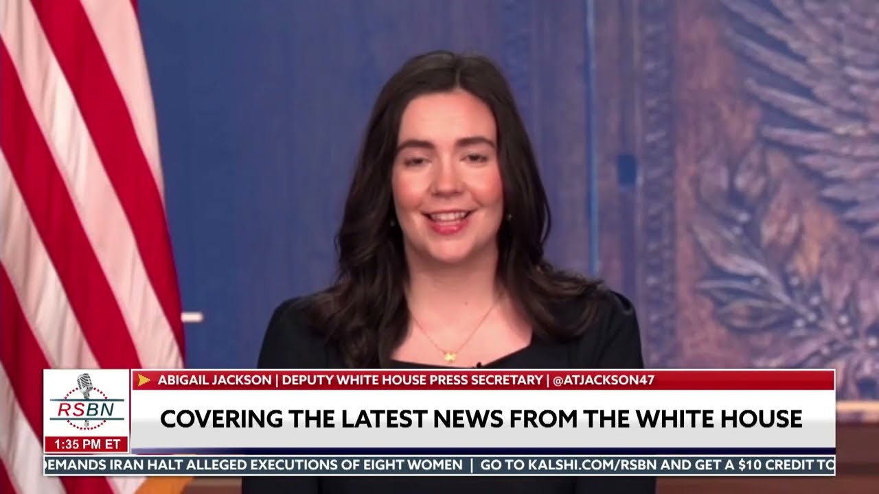 WATCH: Deputy White House Sec. Abigail Jackson Speaks on Destructive Democrats with RSBN - 04/22/26