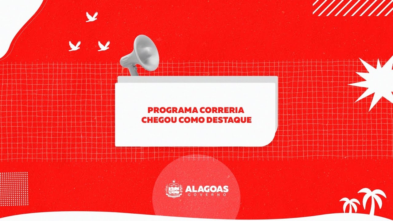 Programa Correria chegou como destaque!
