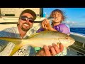 Daddy Daughter Fishing Trip! Jamaican Mike's Steamed Fish! (Catch and Cook)