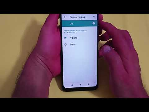 LG k42 prevent ringing, how to use prevent ringing in LG k42