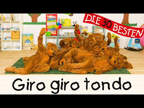 🇮🇹 Giro giro tondo - Cantare, ballare e muoversi || Canzoni per bambini 💍
