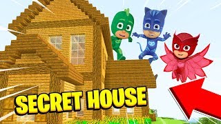 Minecraft : We Found The PJ MASKS SECRET HOUSE! (Ps3/Xbox360/PS4/XboxOne/PE/MCPE)