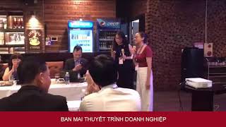 CEO Phương DInh và CEO Thu Huyền Thuyết Trình Doanh Nghiệp