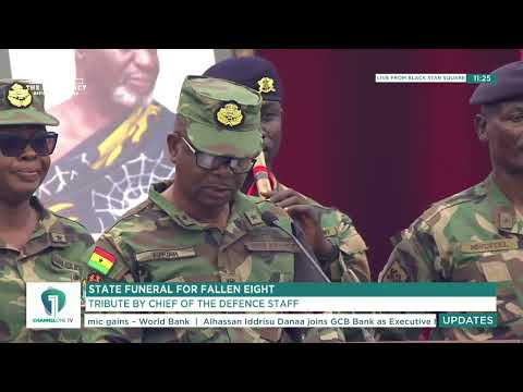 Chief of Defence Staff Pays Tribute to Fallen Heroes, Honours Dr. Omane Boamah