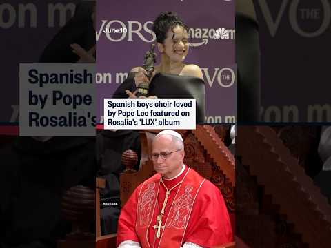 Spanish boys choir loved by Pope Leo featured on Rosalía's 'LUX' album