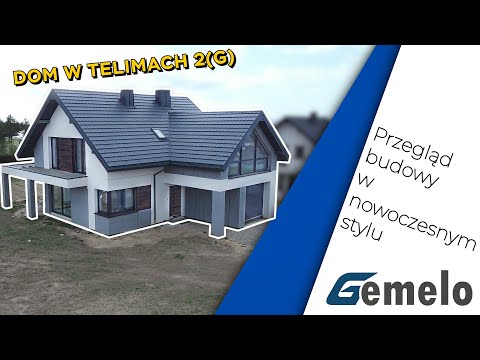 House in TELIMACH 2(G) - Windows in Black Jet Matt